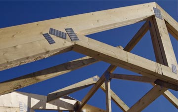 Kirkton Of Tealing roof trusses for new builds and additions
